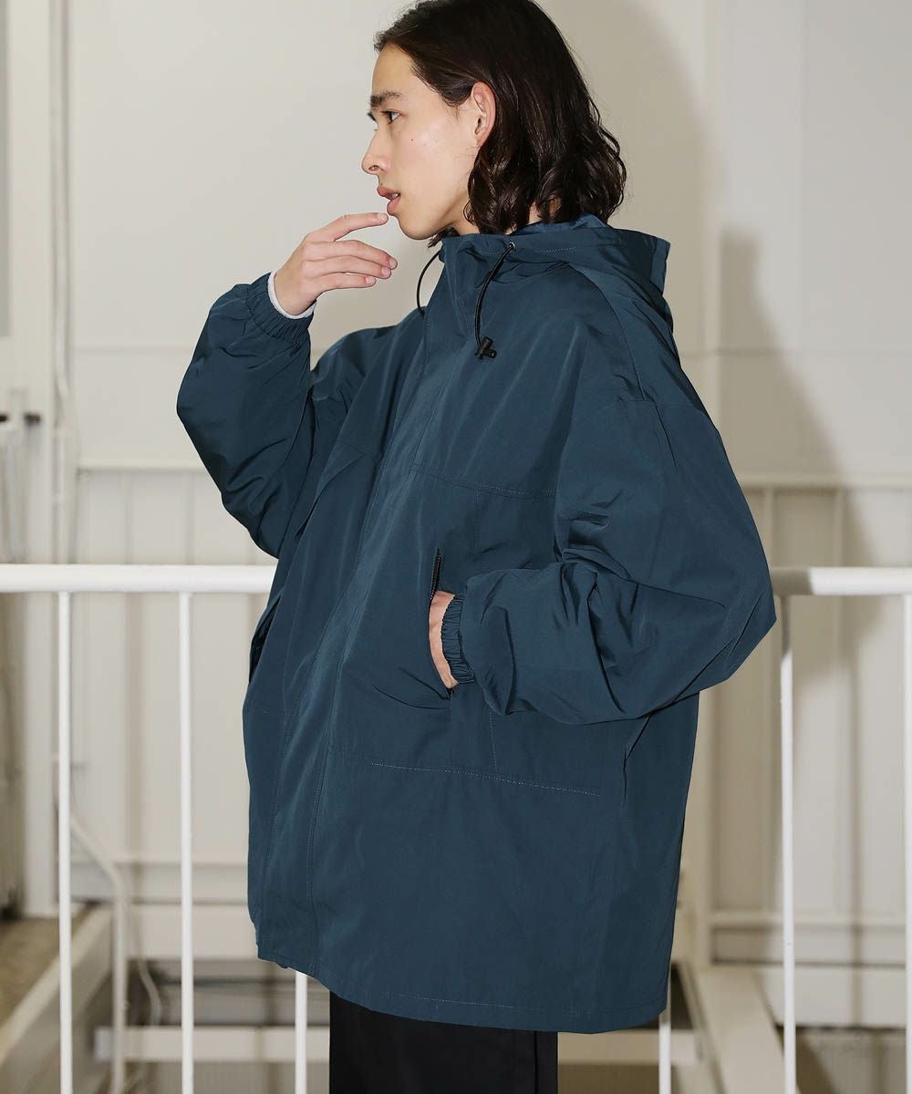 tocca トッカ ☆ 洗える マウンテンパーカー ブルゾン ネイビー 6 tocco closet（トッコ クローゼット） パーカー バックフリル付き