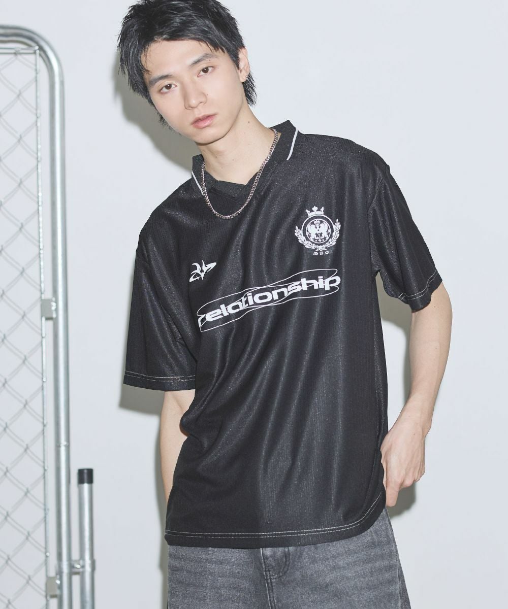 Aooo ゲームシャツ グレー黒 サイズL Aooo Game Shirt | Aooo ONLINE STORE