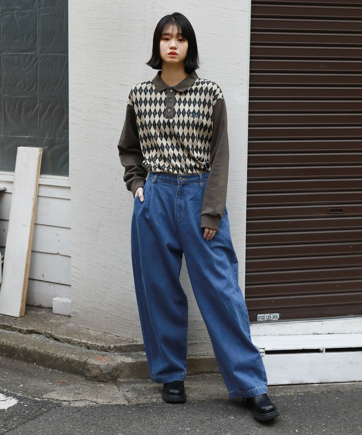 レディース CELFORDセルフォード川口春奈着用ペプラムケープブラウス 