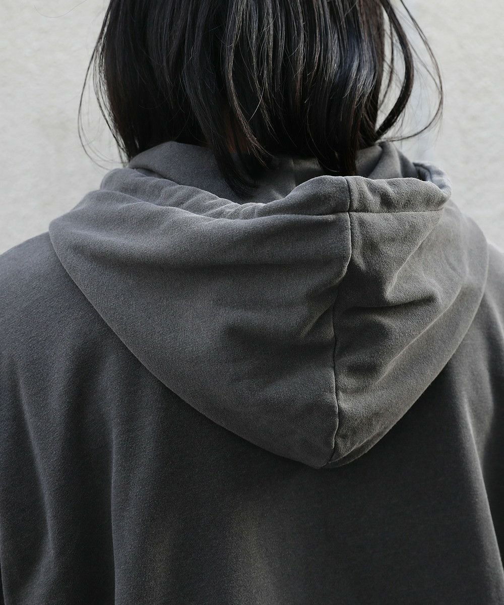 裏毛インディゴ染めフルZIPパーカー | MSG