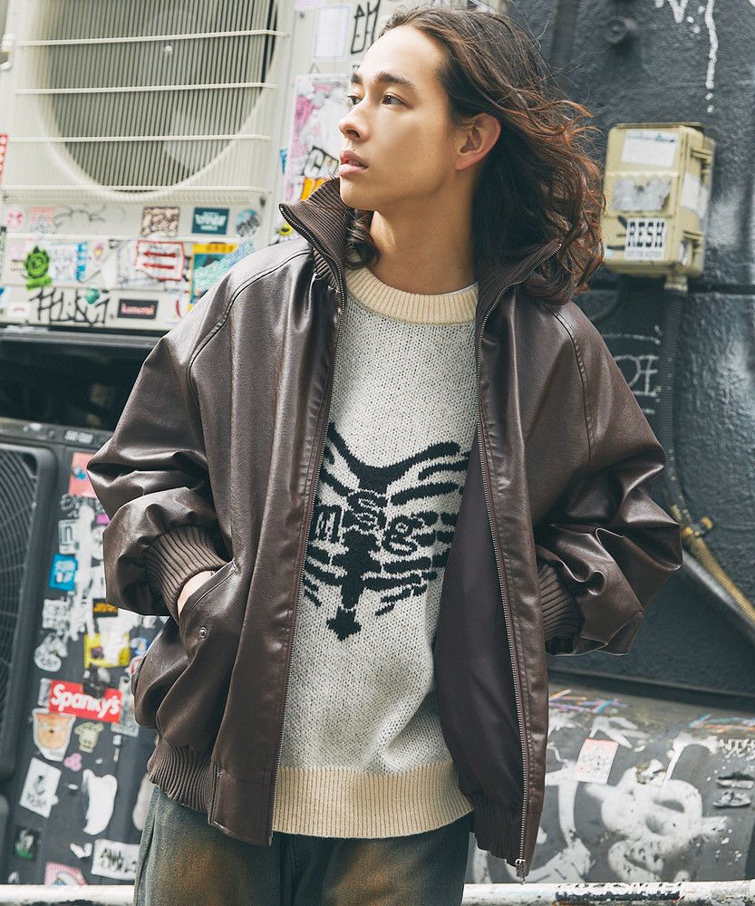 BALMAIN　レザージャケット　ハイネック　y2k BALMAIN レザージャケット ハイネック y2k 【公式通販】