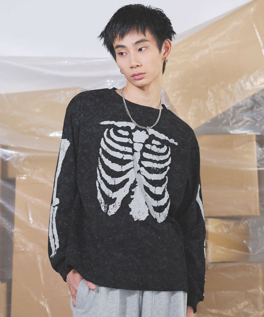 ボーングラフィックサーマルロングスリーブTシャツ | MSG