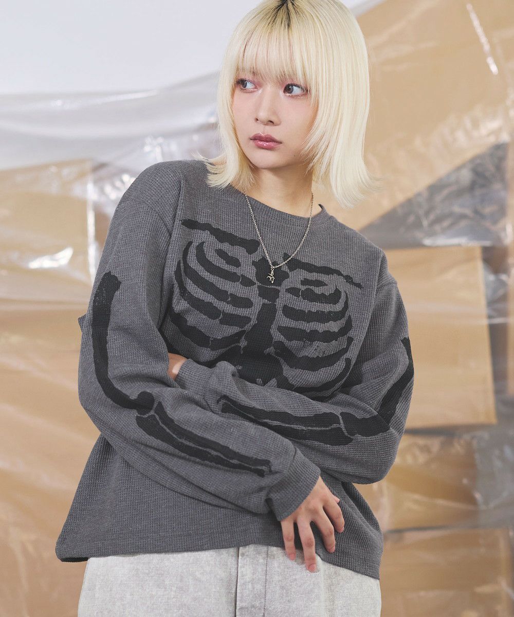 ボーングラフィックサーマルロングスリーブTシャツ | MSG