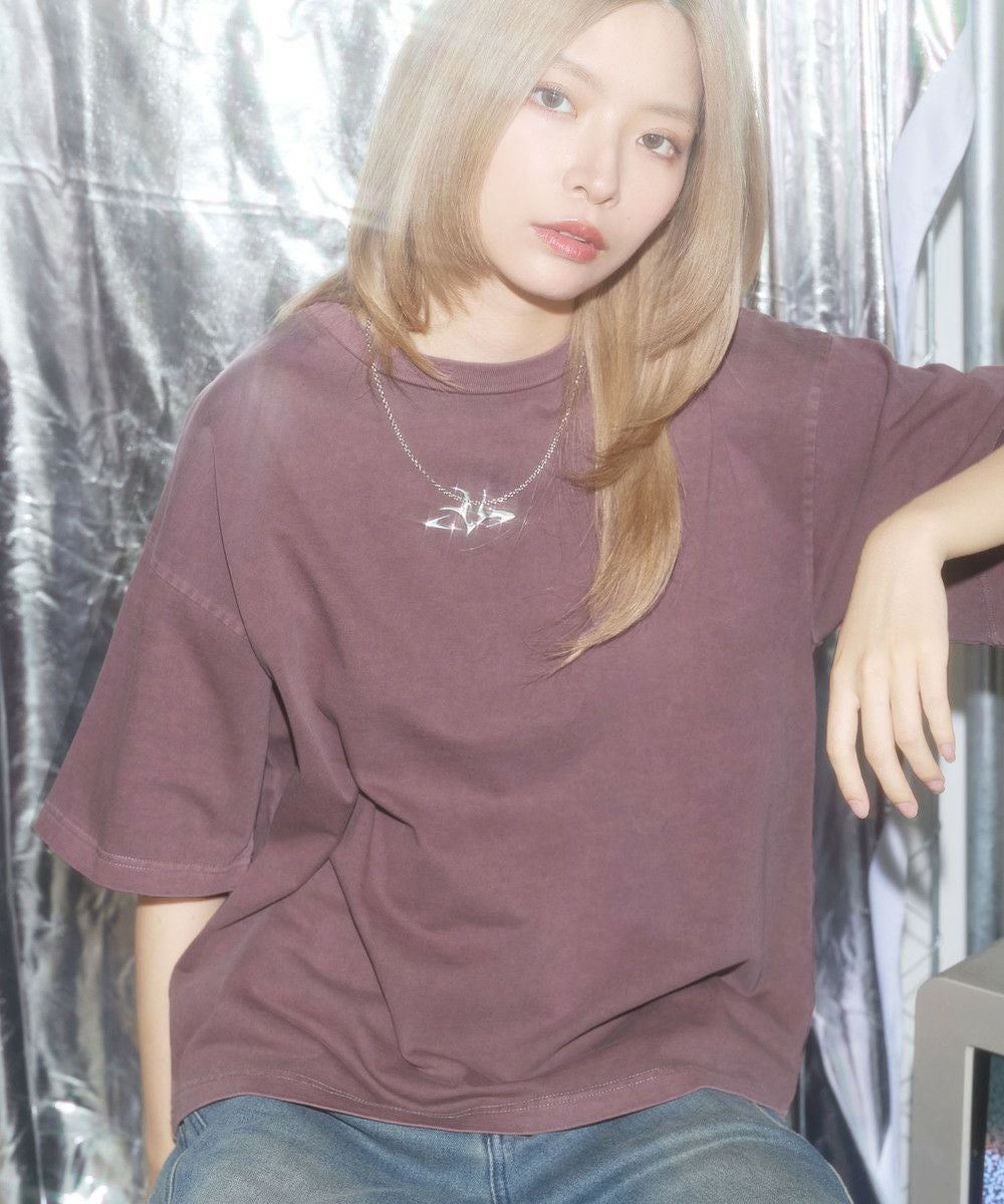 ヴィンテージライクボックスシルエットプリントTシャツ | MSG
