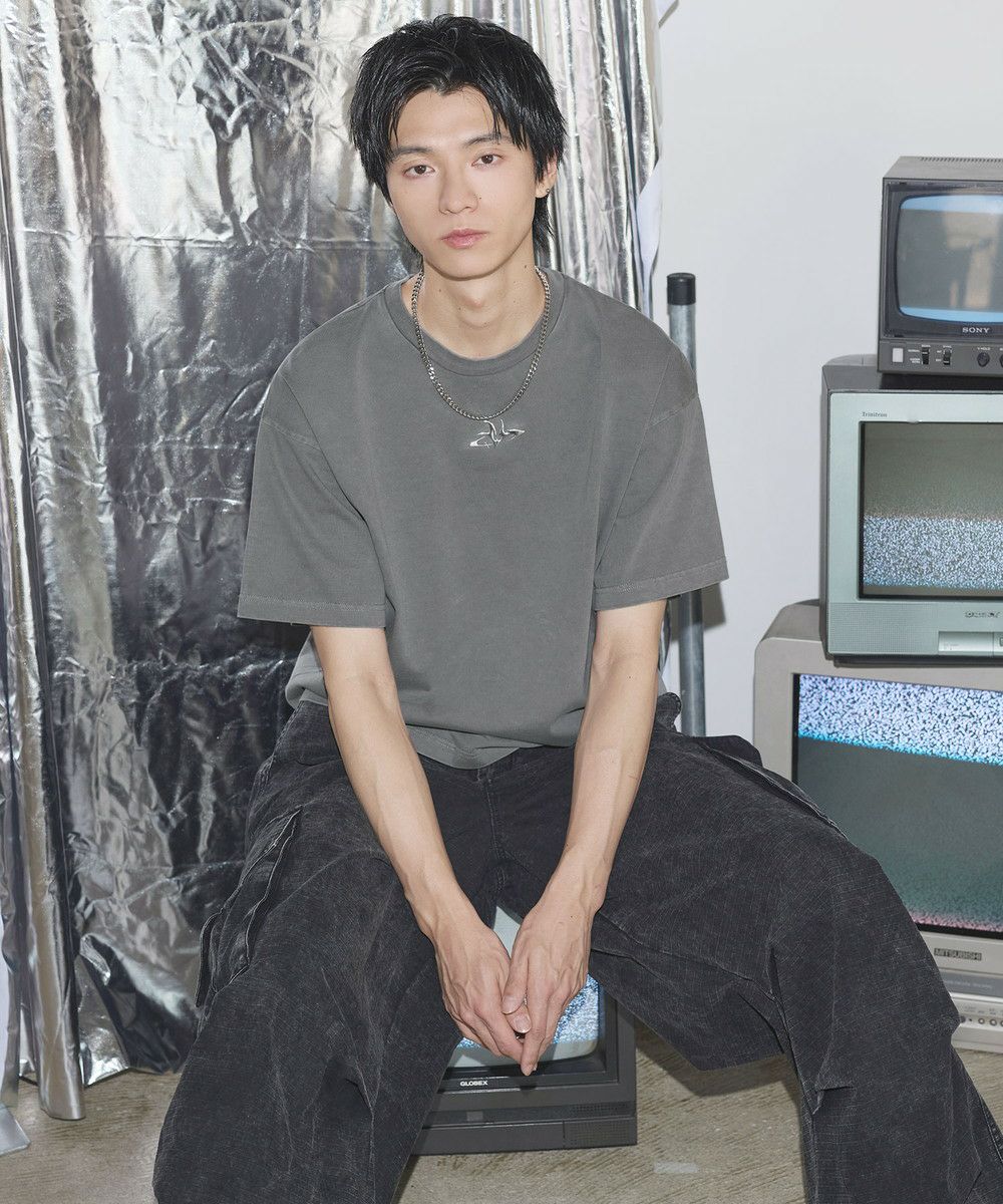 ヴィンテージライクボックスシルエットプリントTシャツ | MSG