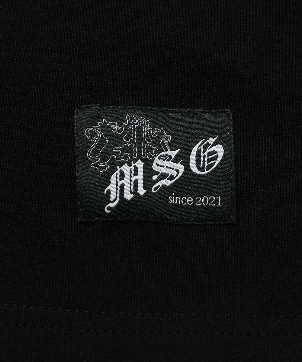 フェイクレイヤードロンT カモフラージュ柄 ボーダー【UNISEX】 | MSG