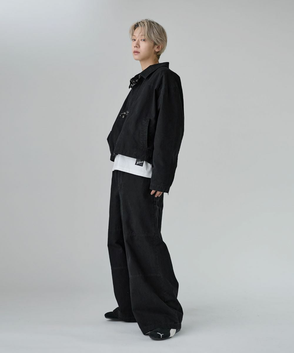 美品✨MSG ファイヤーマン ダックジャケット M ブラック 短丈 モード SET-UP着用可能】ファイヤーマンショート丈ダックジャケット（その他