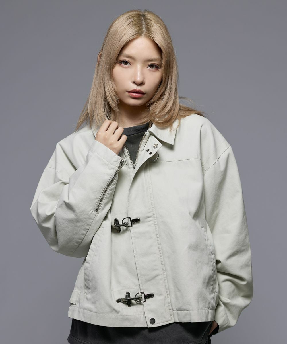 SET-UP着用可能】ファイヤーマンショート丈ダックジャケット | MSG
