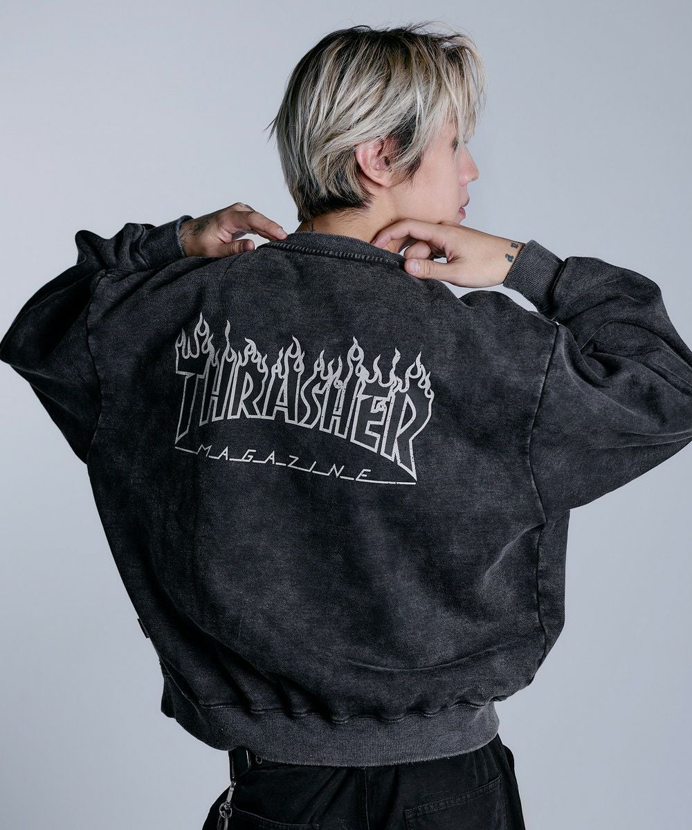 ニコ MSGM スウェット niko and - 【niko and】ショート丈オーバーサイズスウェット