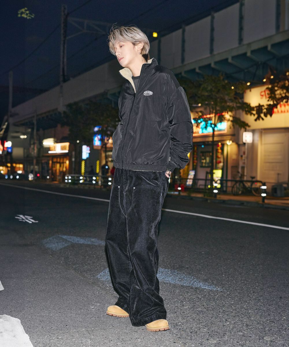 THRASHER×MSG 別注 ボアナイロン2wayリバーシブルブルゾン | MSG